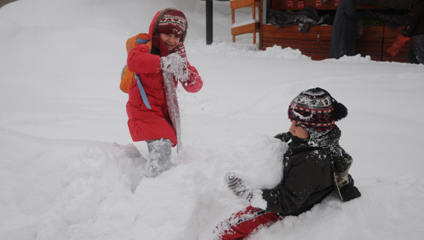 Bartın’da okullara 2 gün kar tatili