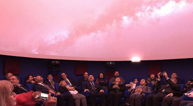 Türkiye’nin ilk 4K çözünürlüklü planetaryumu açıldı