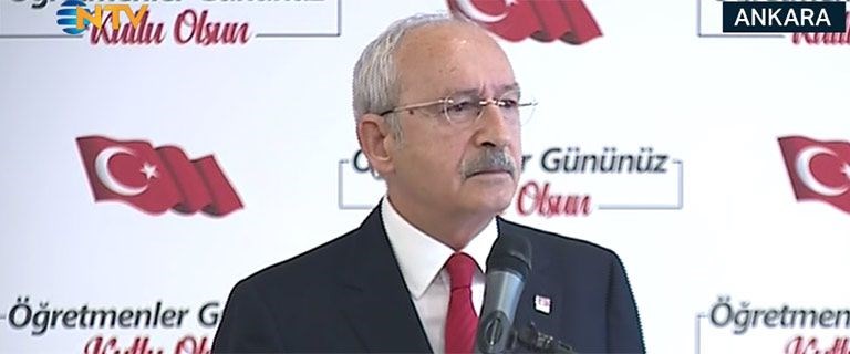 CHP lider Kılıçdaroğlu: Eğitimde reforma karşı bir bakanlık var