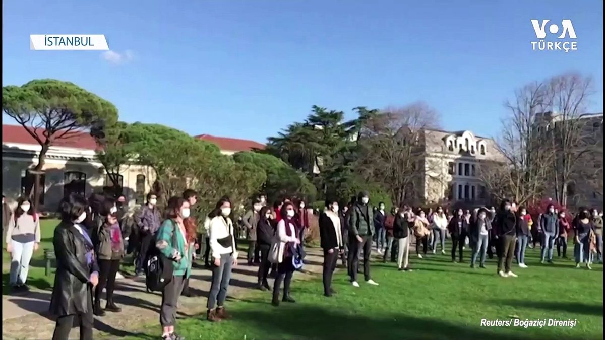 Boğaziçi Üniversitesi’nde Protestolar Sürüyor